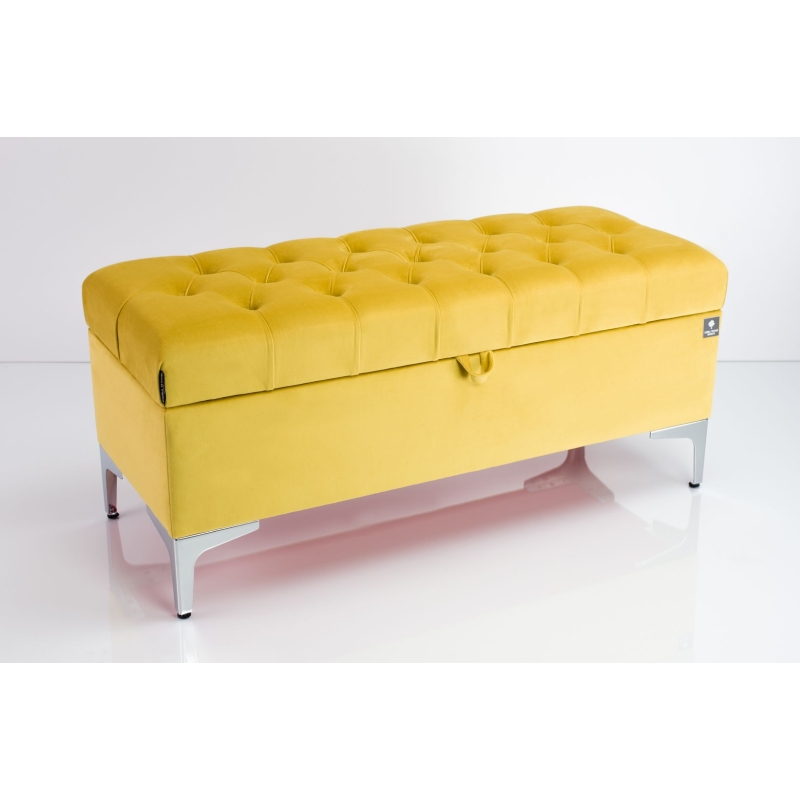 Tufted Storage Bench